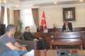 GAZETECİ YAZAR, MEHMET AVŞAR'DAN VALİ ÖZEFE'E ZİYARET Fotoğrafı