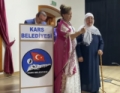 87 yaşındaki nine Gülcihan Oymak, şenliğe şenlik katı Fotoğrafı