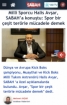 Milli Sporcu Halis Avşar, SABAH’a konuştu  Fotoğrafı