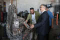 Iğdırlı öğretmen hurdaları sanat eserine dönüştürüyor Fotoğrafı