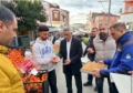 Düzenleme Yapılan Pazar Yeri'ne Teşekkür Ziyareti Fotoğrafı