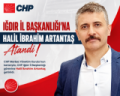 CHP Iğdır İl Başkanlığı’na Halil İbrahim Artantaş Atandı  Cumhuriyet Halk Partisi (CHP) Merkez Yönet Fotoğrafı